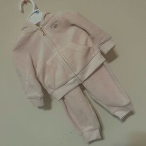 Juicy Couture Blush Velour Kids Set